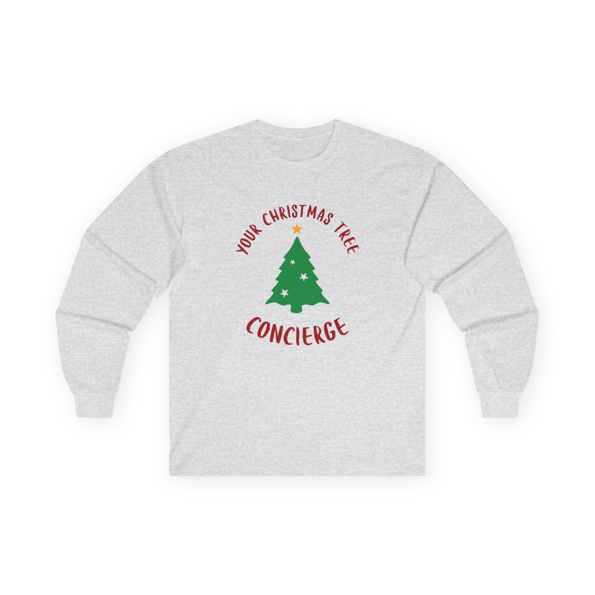 Your Christmas Tree Concierge Long Sleeve Tee